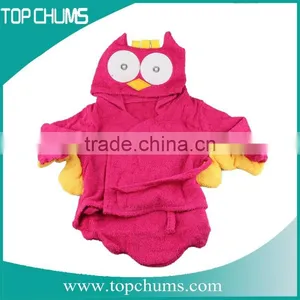 2015 Best China Supplier Soft and Beautiful Cotton Baby Hooded Towel thumbnail-3