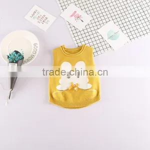 B21665A Wholesale Cheap Baby Cute Cartoon Sweater Vest thumbnail-4