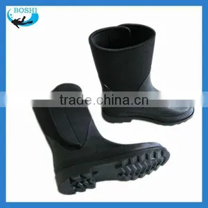 5mm Neoprene Cheap Women Rubber Rain Boots thumbnail-1