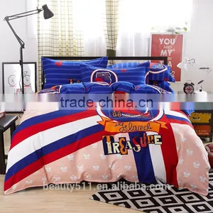100% Polyester Satin Silk Bedding Sets Cheap Bed Sheet BS264 thumbnail-4
