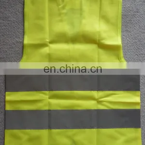 Customized Road Safety Vest Reflective Vest Fluorescence Yellow Vest thumbnail-3