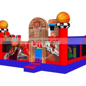 Cheap Inflatable Children Playground, Inflatable Jumping House Inflatable Fun Jump thumbnail-1