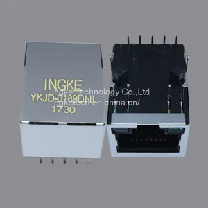 7499210121A YKJD-0189DNL WE Power Over Ethernet RJ45 Magnetic Modular Jacks thumbnail-1