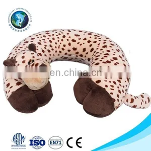 Promotional Fashion Funny Neck Pillow With Speaker Cute Plush Monkey Toy Cheap Pillow thumbnail-3