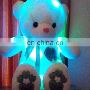 HI CE Valentine's Day Gift for Girlfriend 45cm Teddy Bear With Light thumbnail-1