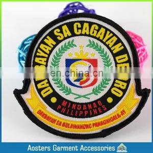 Die-cut Nice Small Shape Woven Patch for Kids Personal Woven Badge for Cloth Customized Woven Patch thumbnail-4