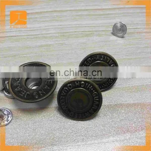 Custom Black Jeans Buttons thumbnail-3