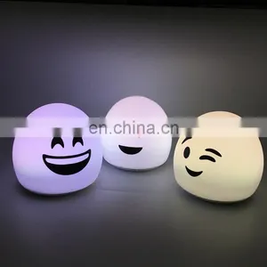 2017 Colorful Silica Gellamp Led Silicone Light Ball Emotion Lamp for Night thumbnail-3