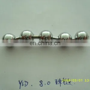 Custom Metal Link Chain/ Charming Metal Chain Links / Stainless Steel Ball Chain thumbnail-5