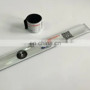 High Quality Low Price 6P Free Reflective Snap Bracelet for Promotion thumbnail-5