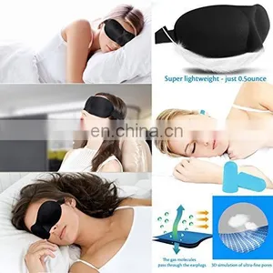 8 Colors Option Lightweight Comfortable Super Soft Sleep Mask Eye Mask 23*9 cm thumbnail-4