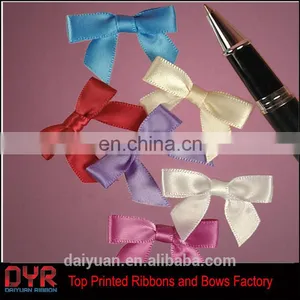 Hot Sale Pink Elastic Pre Tied Bow for Wine Bottle thumbnail-1