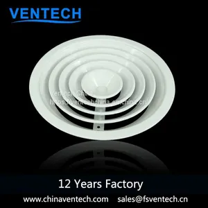 Round Diffuser Grille Ventilation Diffuser Factory thumbnail-5