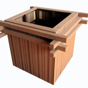Oem Outdoor Flower Boxes Decking Board Plant Pot Endurance thumbnail-1