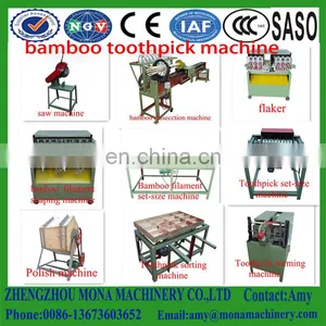 Complete Production Line Bamboo Toothpick Making Machine Price thumbnail-4