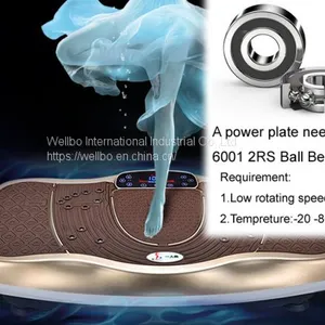 High Speed Stainless Steel Ball Bearing 6000 2RS for Aluminium Saw Medical Devices Cryogenic Engineering thumbnail-3