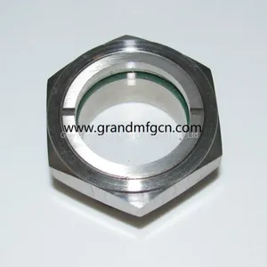 NPT1 1/4 INCH Stainless Steel 304 Oil Sight Glass Oil Level Checking View Ports in Stock thumbnail-2