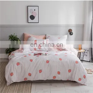 Manufacturers California King Deep Sleep Designer Brand 3 Pcs 100% Cotton Printing Durable Duvet Cover Bedding Set thumbnail-1