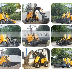 23hp Avant Type Mini Articulated Wheel Loader for Sale thumbnail-3