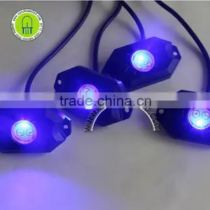 RGB Work Light 60W SET CREE LED Deck Light PODS for Automotive 4WD SUV UTV ATV Tractor Trailer thumbnail-1