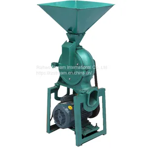 Small Maize Milling Machine Masala Powder Making Machine Hammer Mill Crusher thumbnail-3