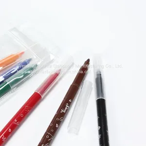 Factory Price Good Quality 12 Colors Non-Toxic Ink Felt Pen Student Kid Art Washable Fiber Tip Watercolor Pen thumbnail-5