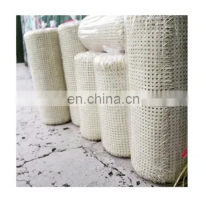 Natural Open Cane Webbing Roll for Making Chair - Vietnam Rattan Cane Mesh - Weave Rattan Cane Webbing for Furniture+84989638256 thumbnail-4