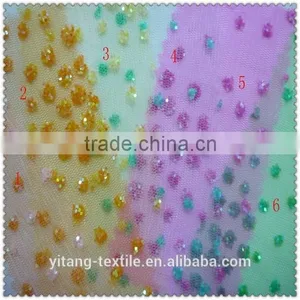 Dress Fabric Mesh With Glitter thumbnail-5