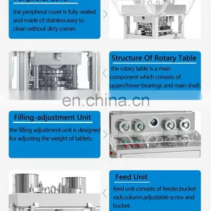 Hot Selling Effervescent Pill Press Tablet Press Machine thumbnail-2