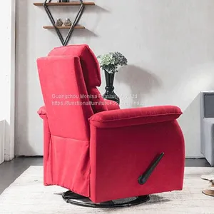 Multifunctional Capsule Sofa Manual Electric Function Can Lie Living Room Nordic Style Fabric Single Seat Sofa thumbnail-4