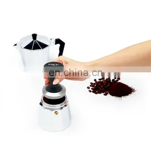 2021 Trending High Quality Coffee Tamper 50mm New Design Stainless Steel Coffee Tamper Elegent Barista Tools thumbnail-4