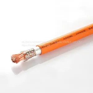 Ev Charging Cable 25mm2 --- 70mm2 Orange 1000/1500V Double Insulated HV Cable Electric Vehicle Shielded Cable thumbnail-1