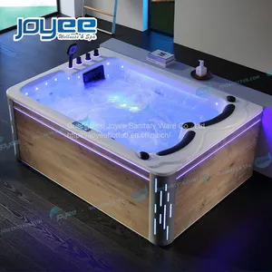 JOYEE China Manufacture 2 Person 69 Massage Jets Bathtub Ozone System Spa Whirlpool Bathtub thumbnail-1
