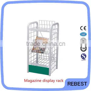 Small Size Metal Magazine Display Rack thumbnail-1