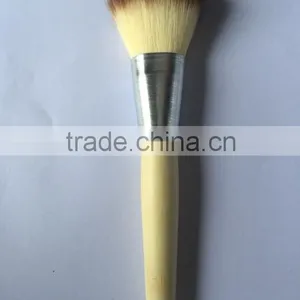 5pcs Synthetic Hair Wood Handle Travelling Makeup Brush Set thumbnail-4