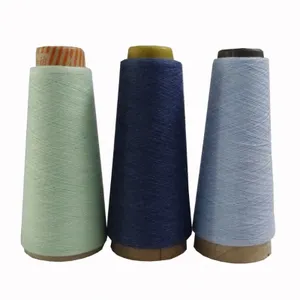 Low Price 20/1 ne Carded Cotton Yarn Ne14/1 16s/1 Dyed Cvc 60/40 pc 65/35 Blended Yarn for Socks Knitting Embroidery thumbnail-4