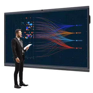 110-inch College Teaching Integrated Computer Smart Campus Electronic Whiteboard Education 3D Display System 4K Display Screen thumbnail-4
