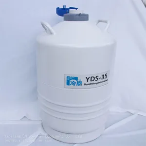 Liquid Nitrogen Container Testing Samples With Yds-35-80 in Medical Labs thumbnail-2