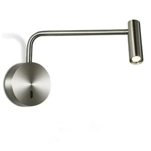 Hotel Bedroom Wall Lights​ Headboards Bedside Battery Operated Wall Sconce​ thumbnail-4