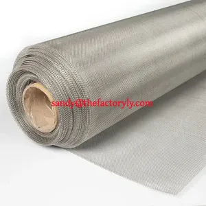 46 60 Mesh 0.25mm 1855mm 1900mm Round Plain Twill Weave Pure Nickel Wire Mesh for Green Hydrogen thumbnail-5