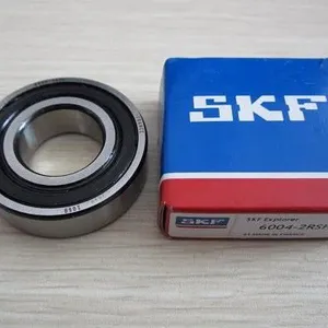 SKF Bearings 6200 6201 6202 6203 6204 6205 6206 6300 6301 6302 6303 6304 6305 2RS SKF Deep Groove Ball Bearing High Precision thumbnail-1