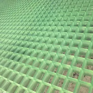 Fire Retardant FRP Grating Class B1, 1.5m x 3m Panels for Chemical Plants thumbnail-4