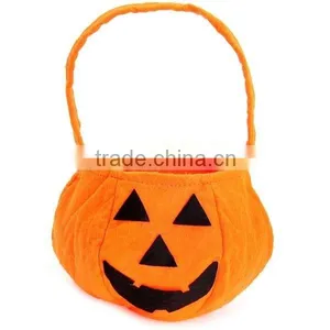 Halloween Practical Nonwoven Hand Bag Pumpkin Bag thumbnail-1