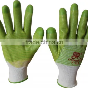 Cheapest Price Pvc Dipping Safety Gloves With 13 Gauge Polyester thumbnail-4