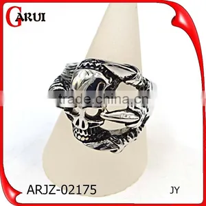 2016 Casting Stainless Steel Gothic Fashion Rings Supplier's Choice thumbnail-1