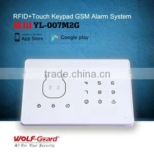 New Wireless Home GSM Fire Alarm System With RFID Card and App Control (YL-007M2G) thumbnail-1