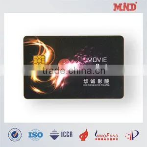 MDC0672 125KHz/13.56MHz/915MHz PVC +ABS RFID White Card Blank Smart IC Card thumbnail-1
