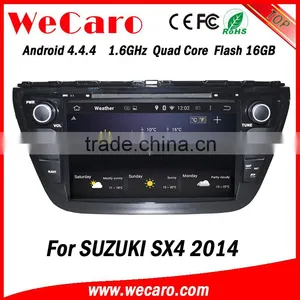 Wecaro WC-SU8073 8" Android 4.4.4 WIFI 3G Touch Screen Car Dvd Player Navigation System for Suzuki Sx4 Car Stereo 2014 thumbnail-3