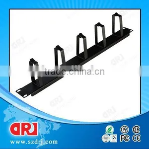 Cable Making Equipment 2 U Metal D-ring Horizontal Surface Cable Management thumbnail-1