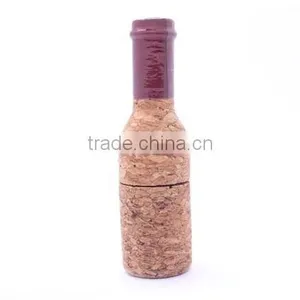 Wood Cork 2.0 Pendrive Red Wine Bottle Usb Flash Drive thumbnail-2